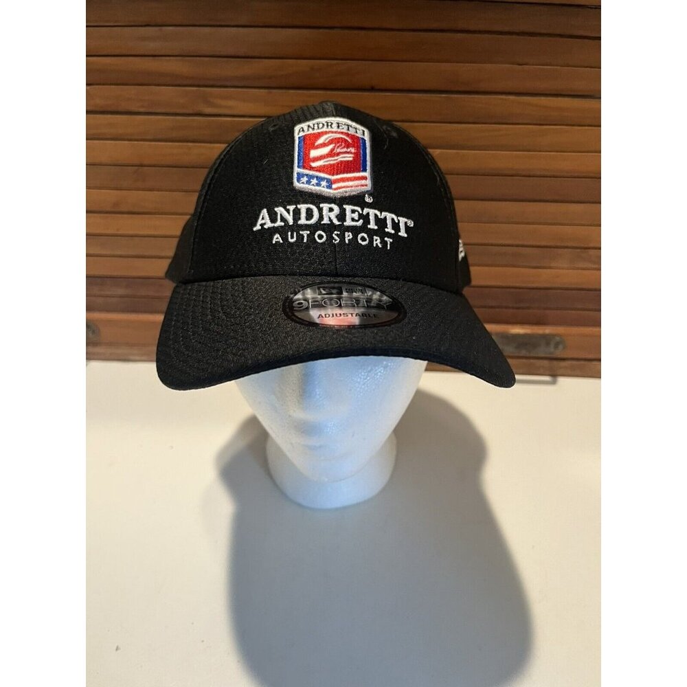 Offical Rare Indycar Hat Indy Andretti Autosport New Era Black Snapback Nwot